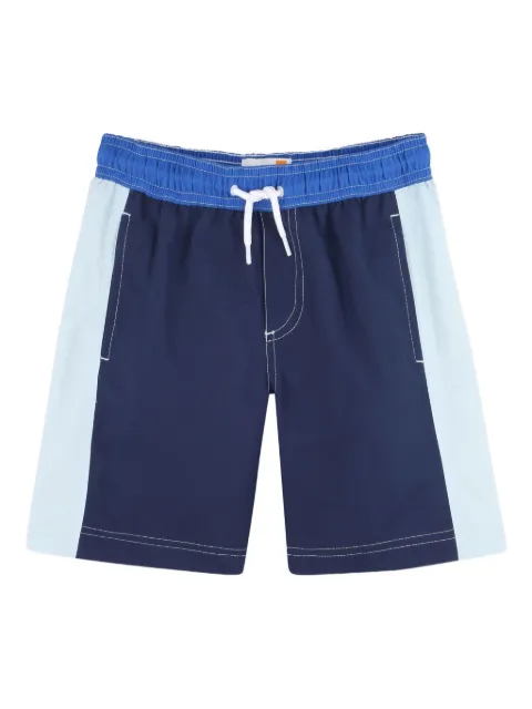 Timberland Kids panelled drawstring swim shorts