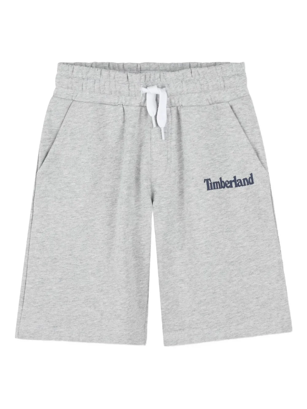 Timberland Kids ロゴ ショートパンツ - グレー Timberland Kids ロゴ ショートパンツ - グレー