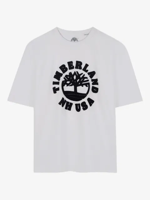 Timberland Kids logo-detail T-shirt