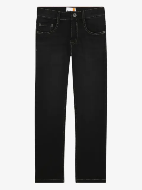 Timberland Kids contrast-stitch jeans