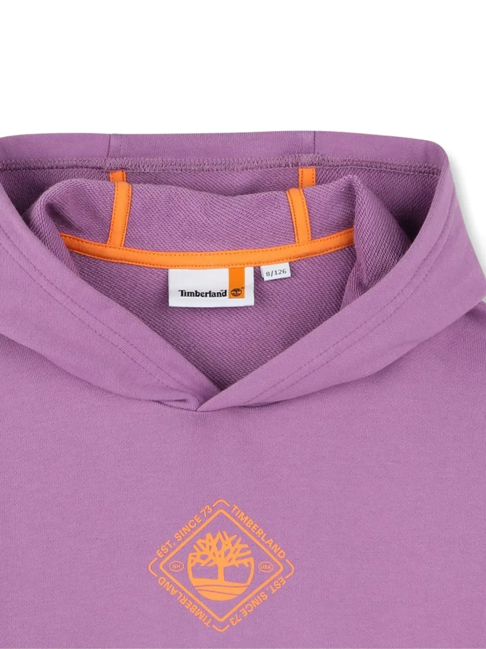 Timberland Kids Sweater met capuchon Paars