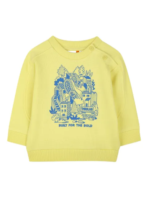 Timberland Kids graphic-print sweatshirt