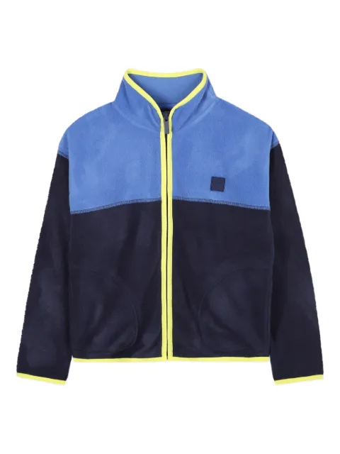 Timberland Kids two-tone fleece cardigan