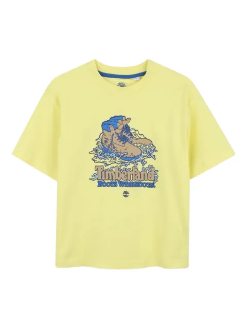 Timberland Kids print t-shirt