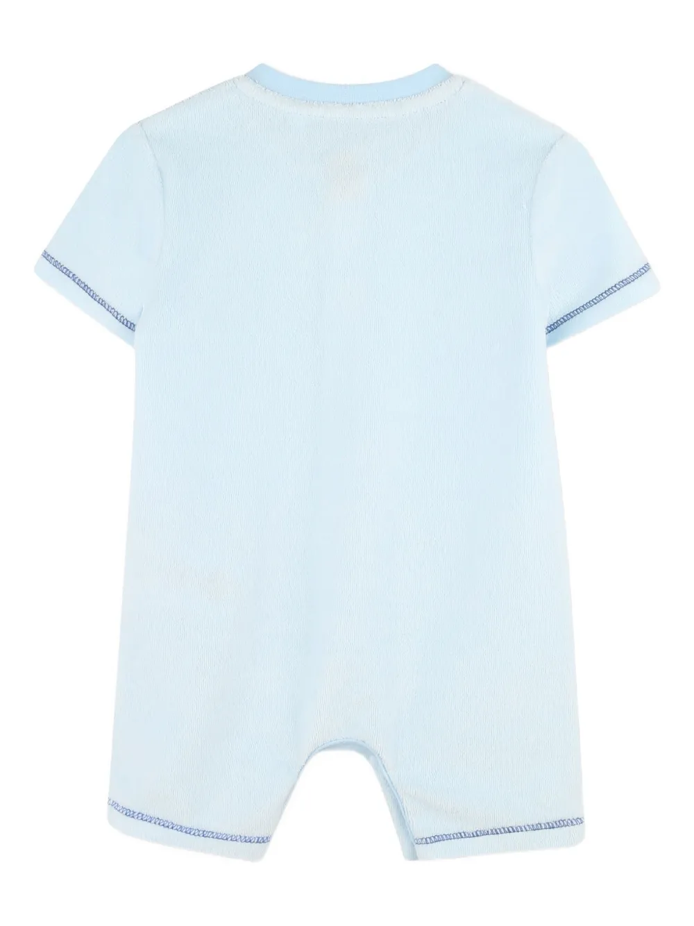 Timberland Kids Romper met logopatch - Blauw