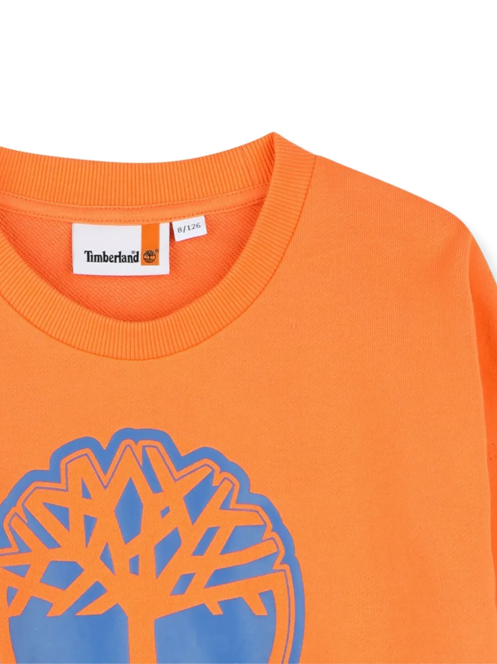 Timberland Kids Sweater met logo Oranje