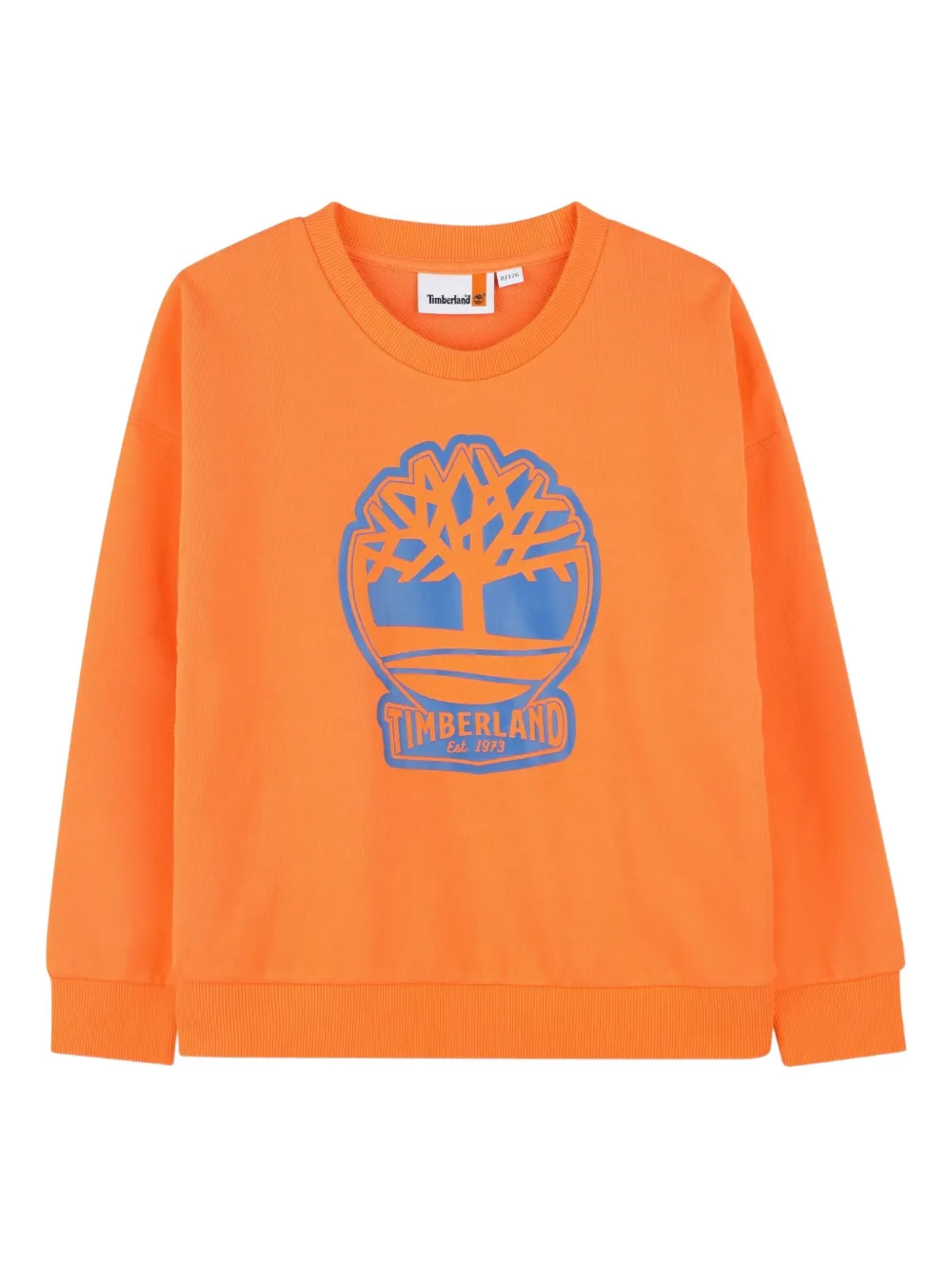 Timberland Kids Felpa con logo - Arancione