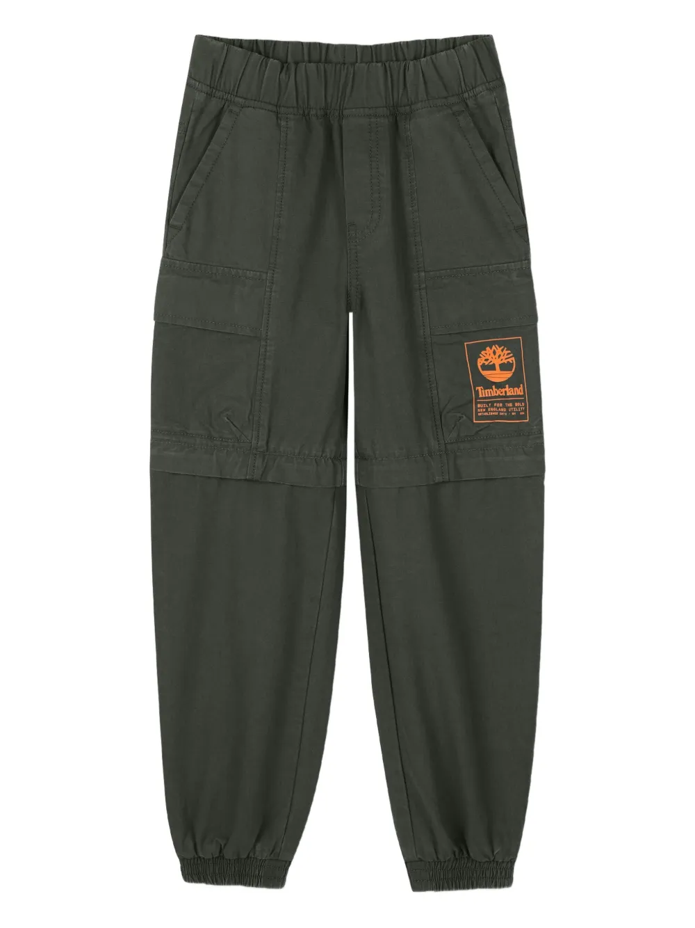 Timberland Cargo Patch-pocket Trousers In Black