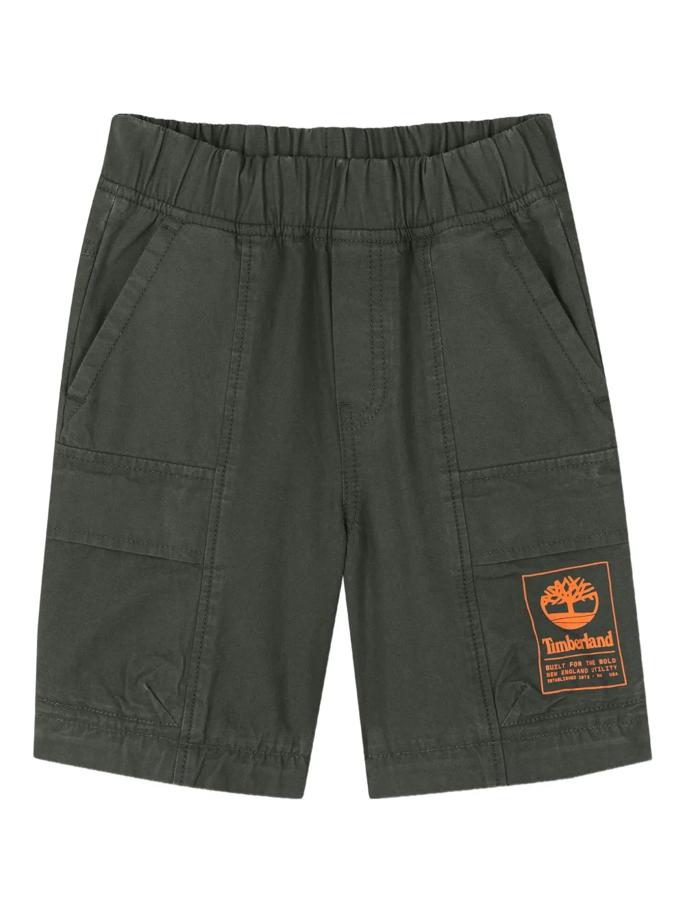 Timberland Cargo Patch-pocket Trousers In Black