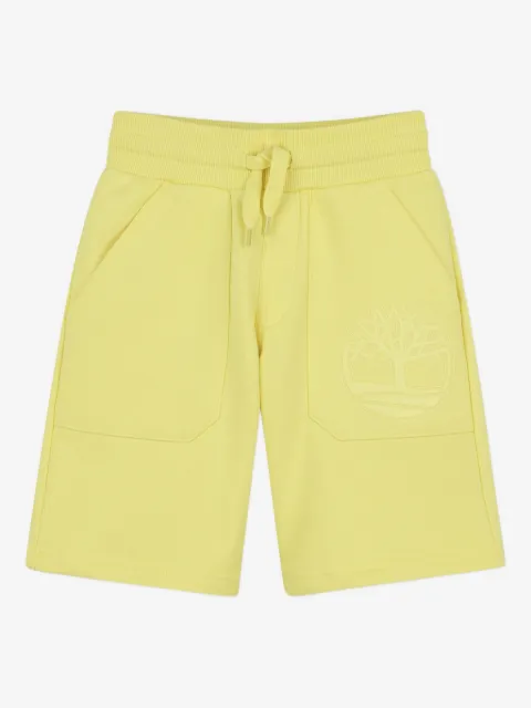 Timberland Kids shorts con logo bordado