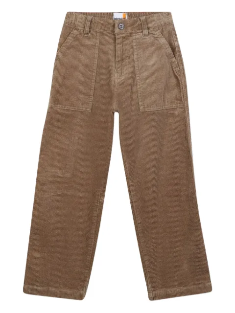 Timberland Kids corduroy utility-pocket trousers