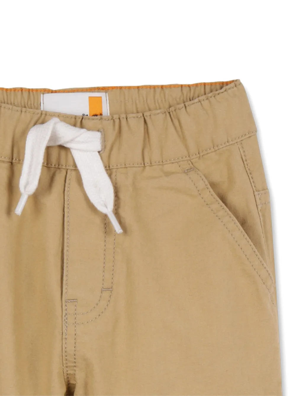 Timberland Elastic-waist Cargo Trousers In Neutral