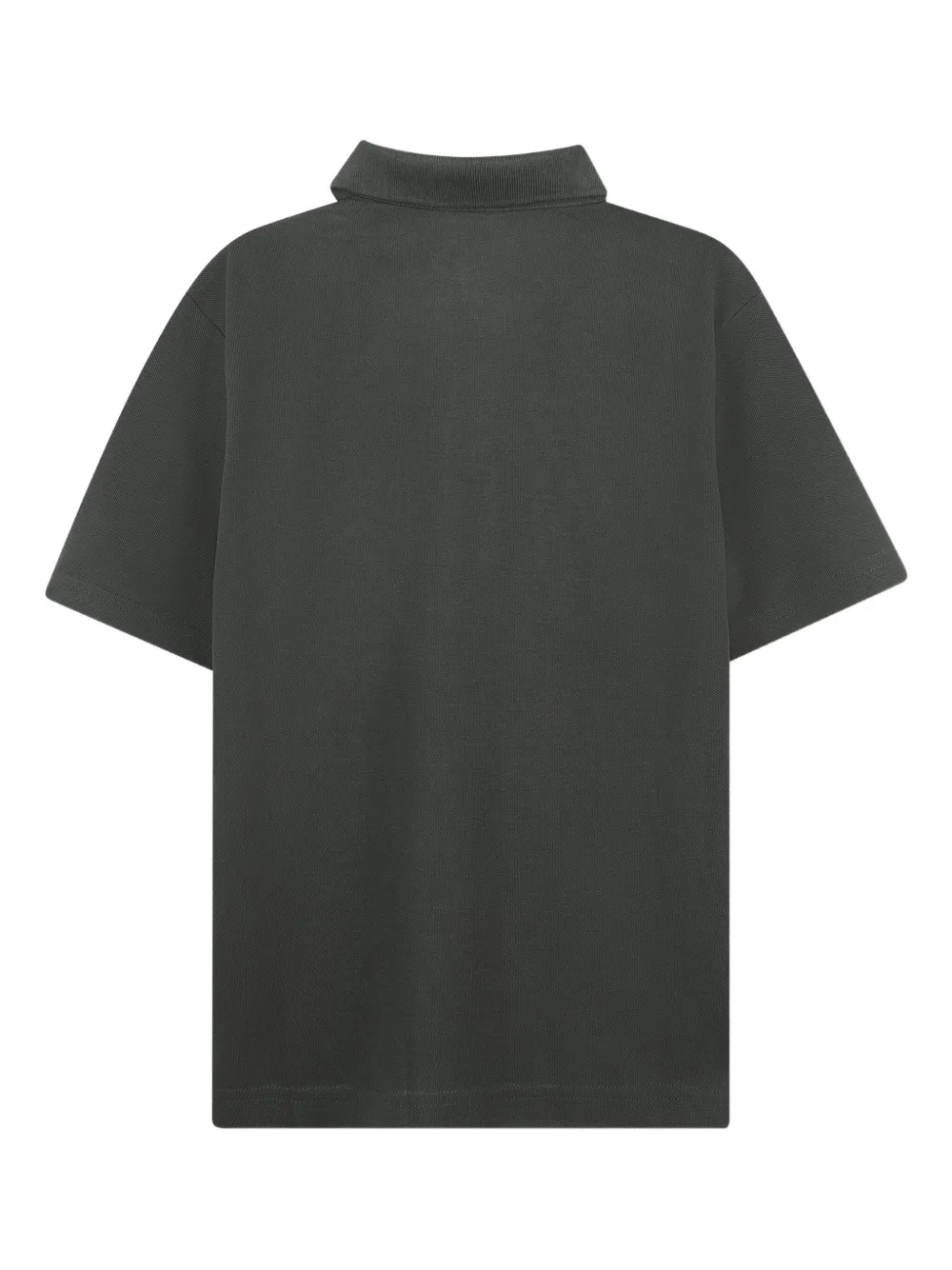 Timberland Short-sleeve Logo Polo Shirt In Gray