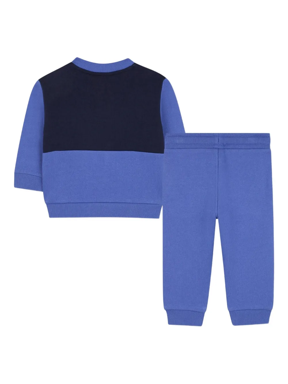 Timberland Kids Trainingspak met colourblocking Blauw