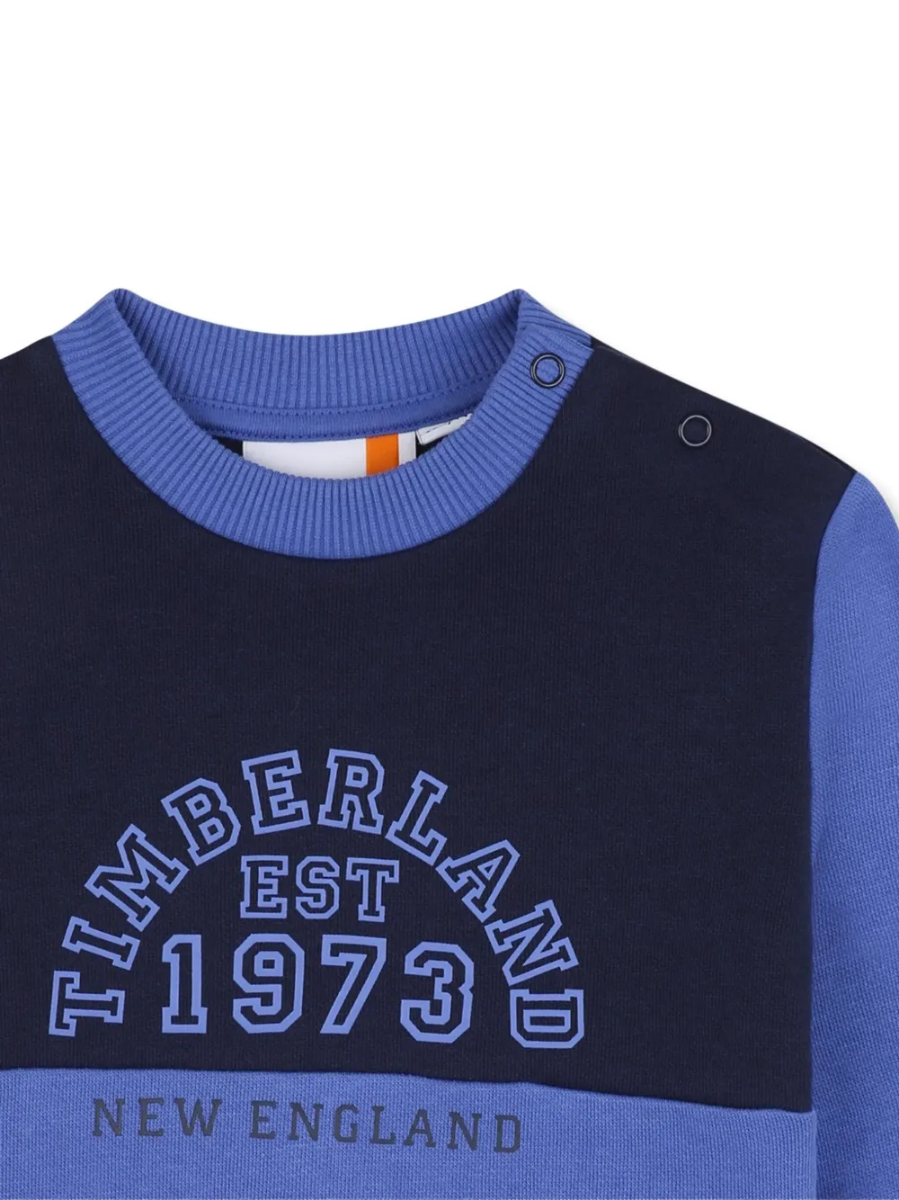 Timberland Kids Trainingspak met colourblocking Blauw