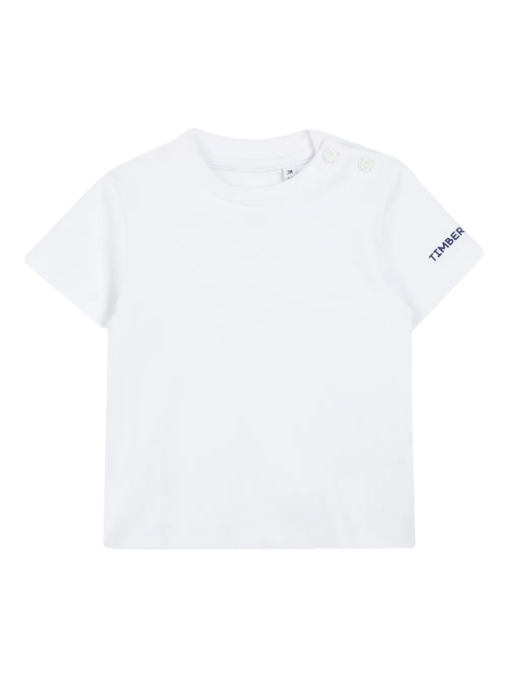 Timberland Kids T-shirt en tuinbroek met logodetail Blauw