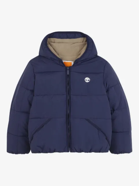 Timberland Kids veste à capuche matelassée