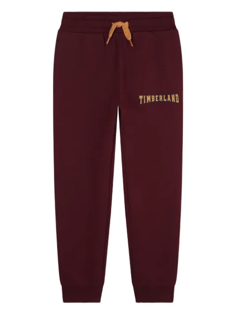 Timberland Kids logo-embroidered track pants