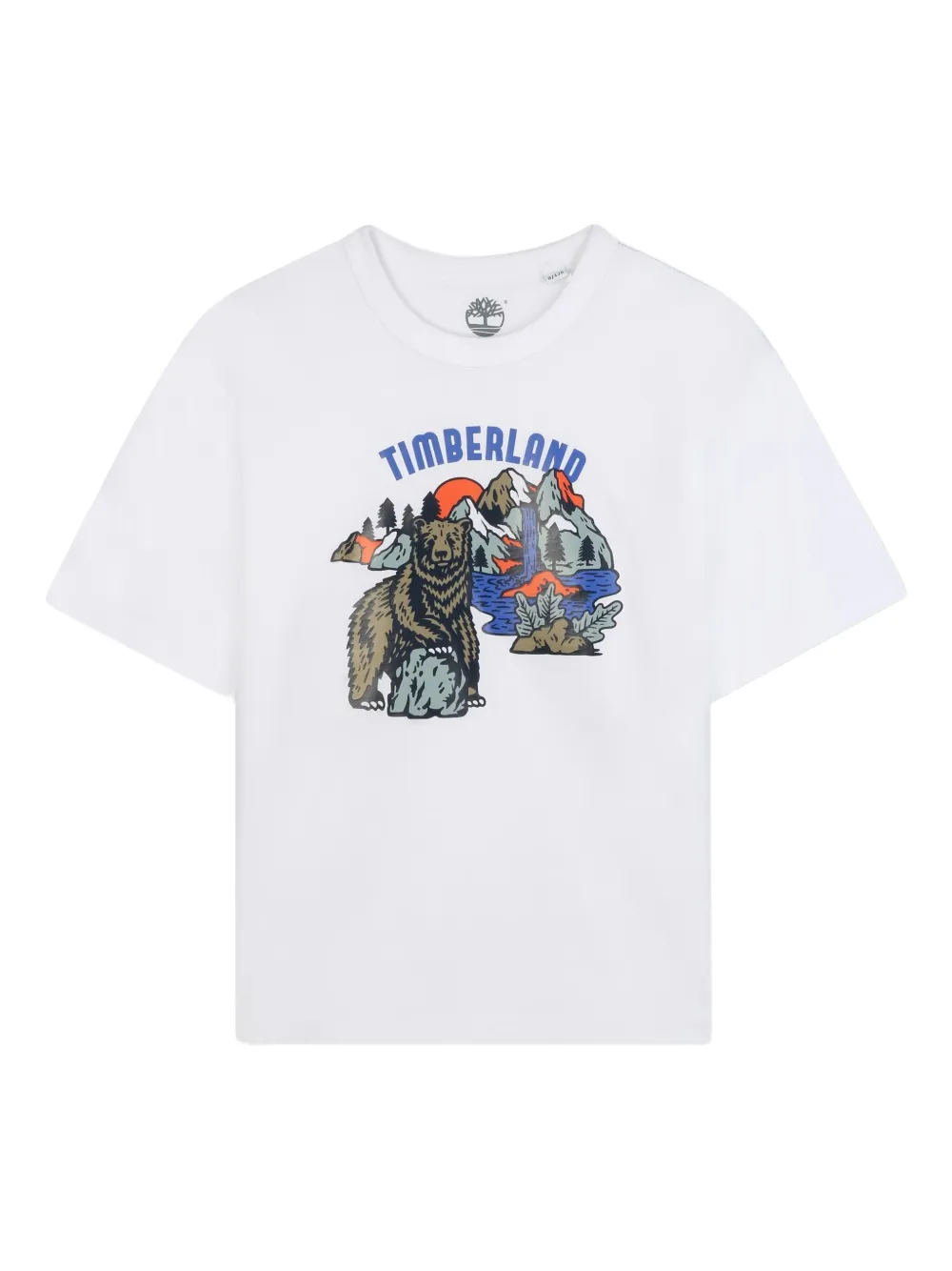 Timberland Kids グラフィック Tシャツ - ホワイト Timberland Kids グラフィック Tシャツ - ホワイト