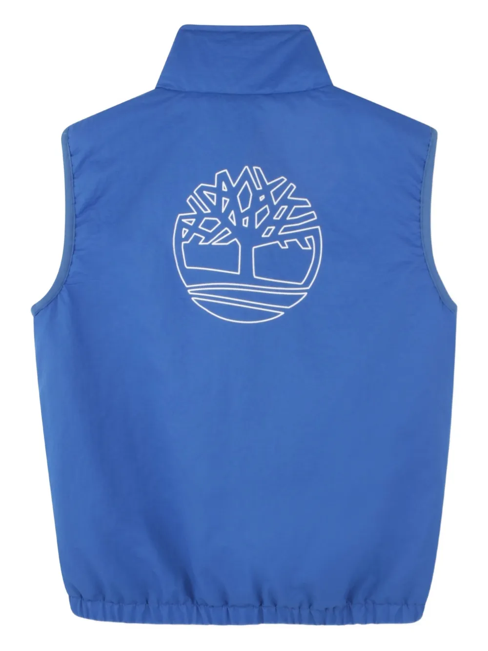 Timberland Kids Bodywarmer met logoprint Blauw