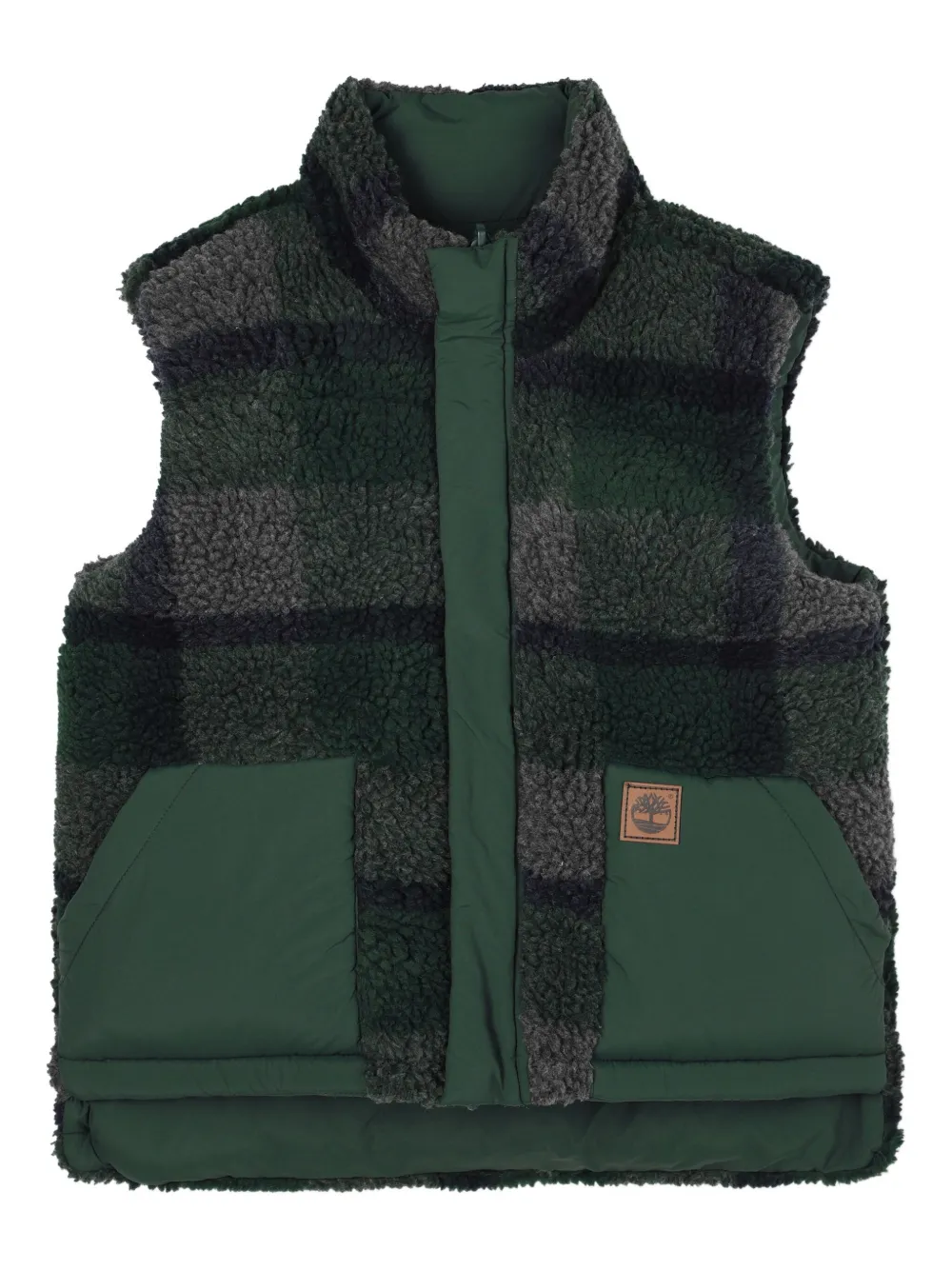 Timberland Quilted Puffer Gilet In Multi