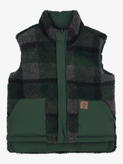 Timberland Kids gilet à design matelassé