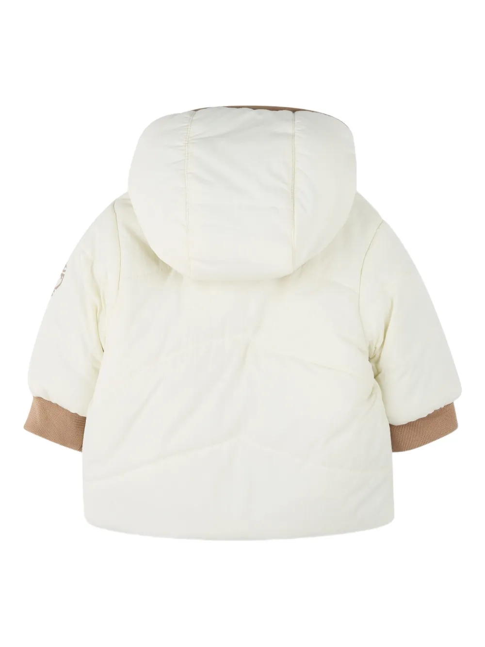  Timberland Kids Reversible Quilted Puffer Jacket - White 