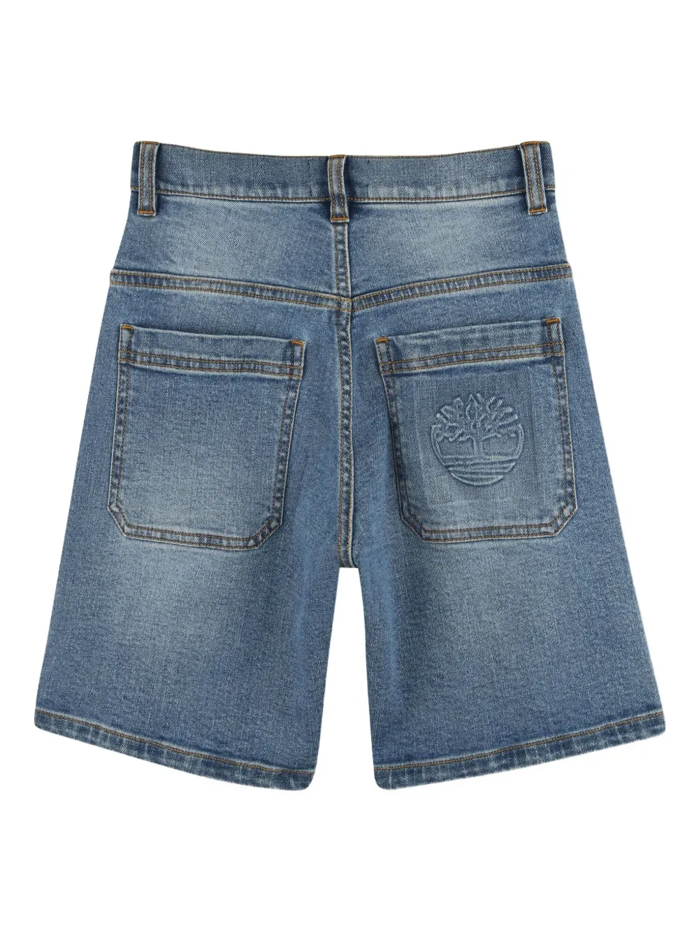 Timberland Kids patch-pockets denim shorts | Boys Denim Shorts | Image 2