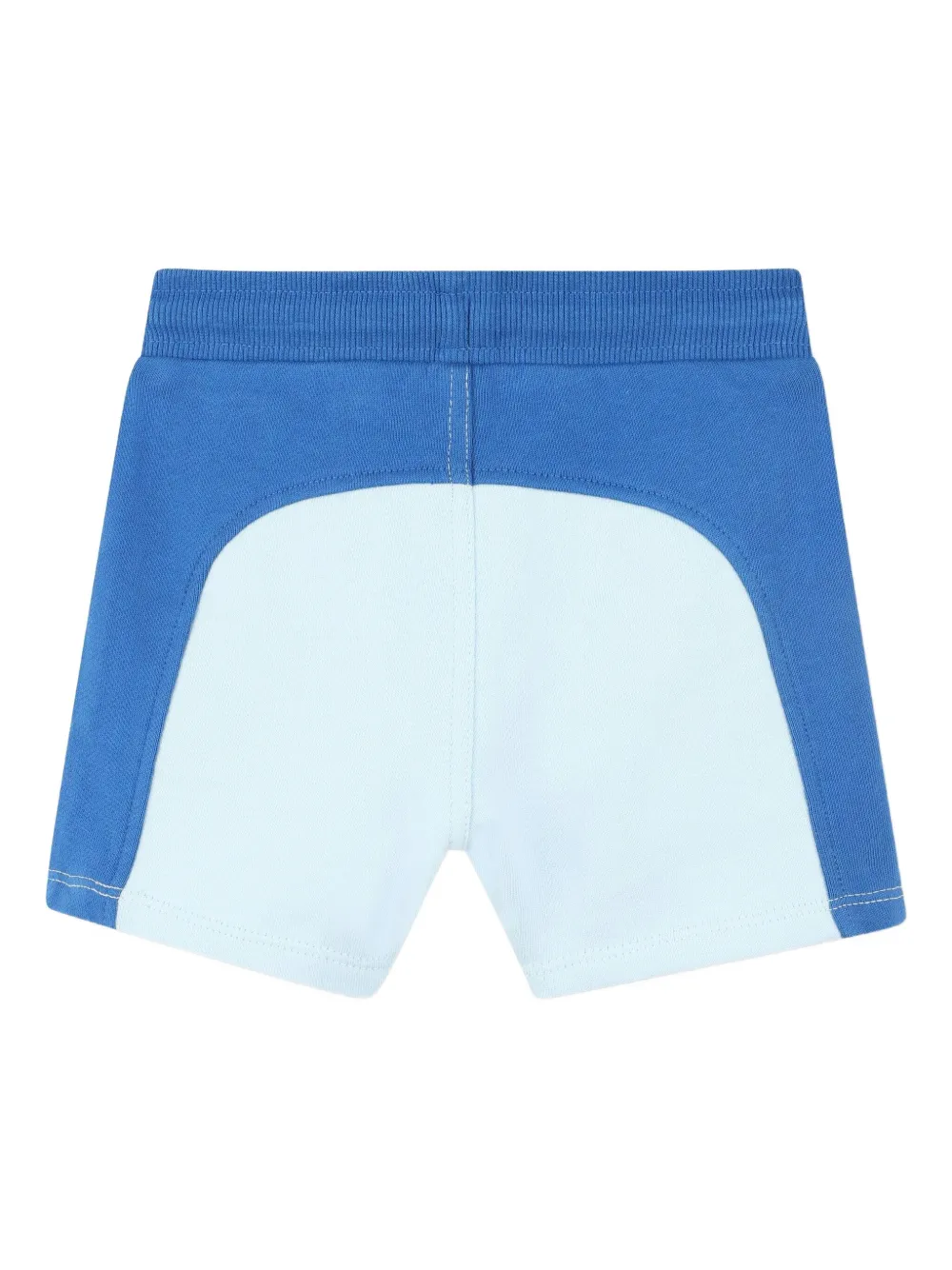 Timberland Kids Shorts met colourblocking en trekkoord - Blauw