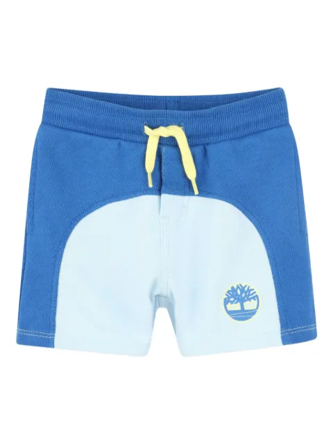 Timberland Kids colourblock drawstring shorts