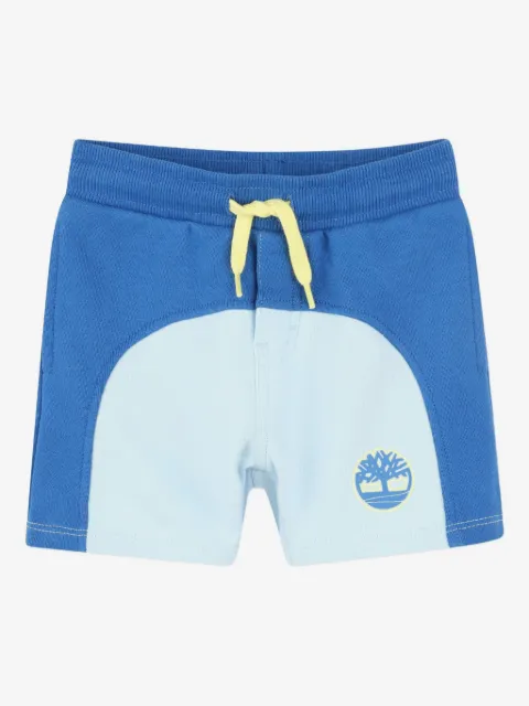 Timberland Kids colourblock drawstring shorts