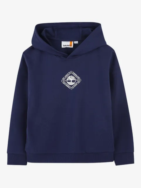 Timberland Kids hoodie con logo estampado