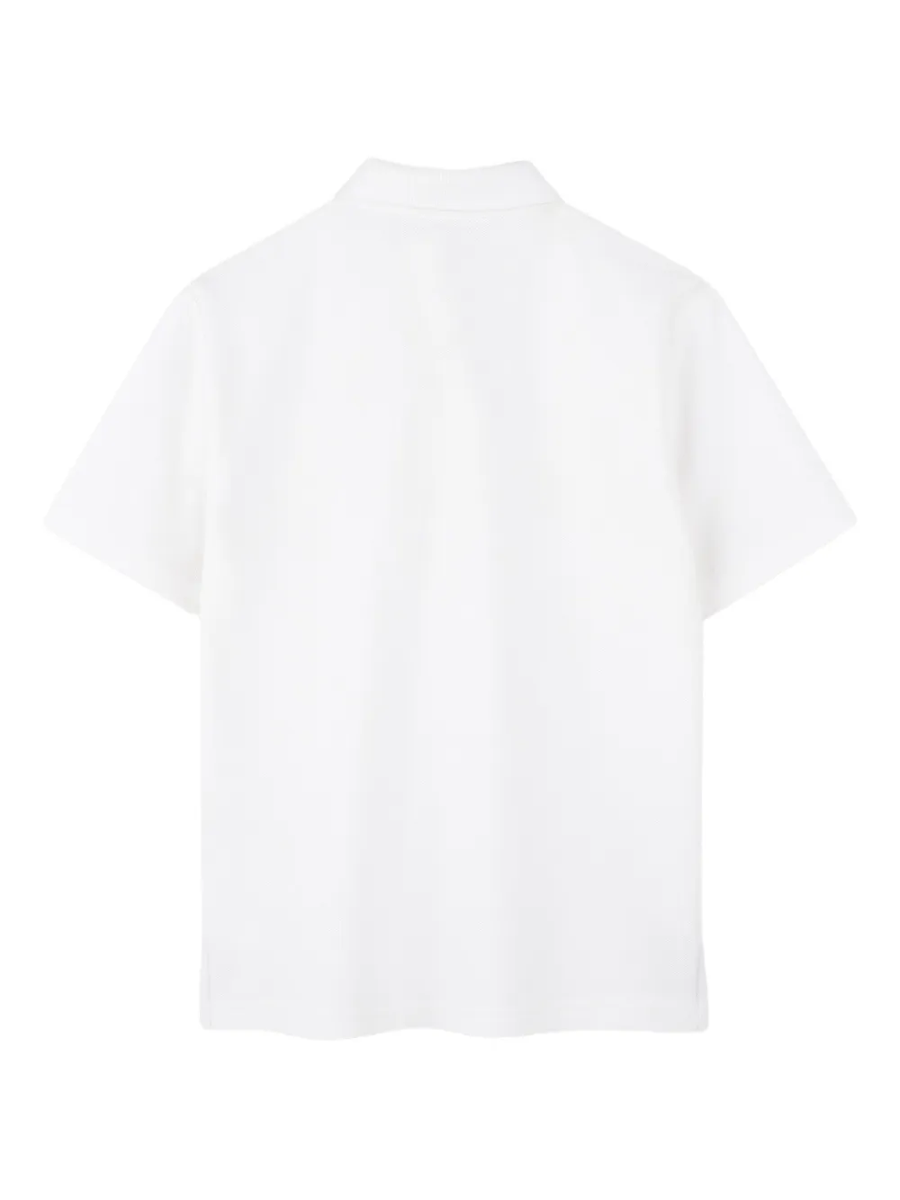 Timberland Logo-embroidered Polo Shirt In White