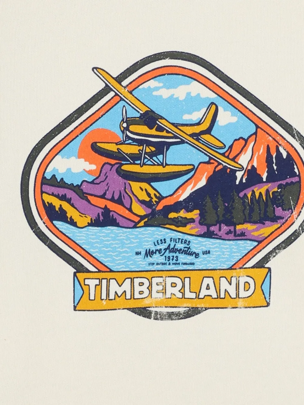 Timberland Kids Sweater met print Beige