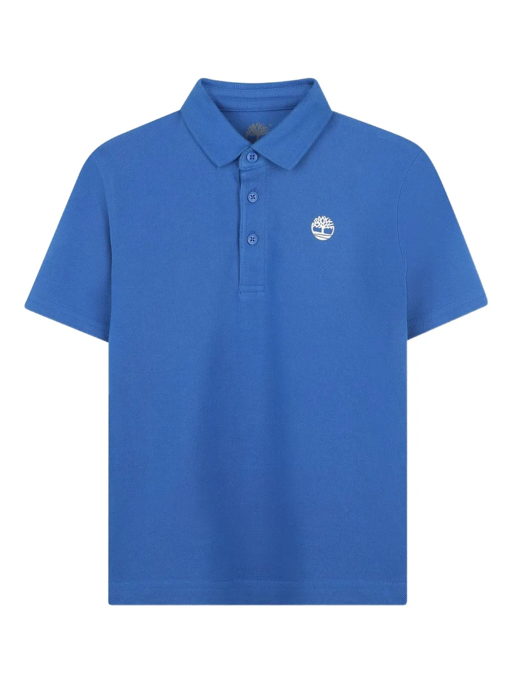 Timberland Kids logo-print polo shirt - ブルー Timberland Kids logo-print polo shirt - ブルー