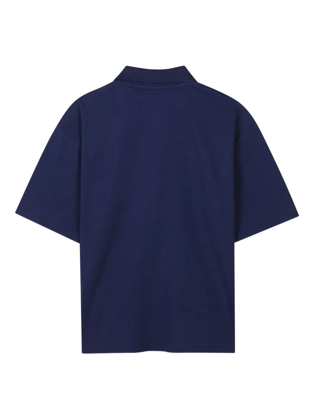 Timberland Blue Polo Shirt For Boy With Tree In Blue