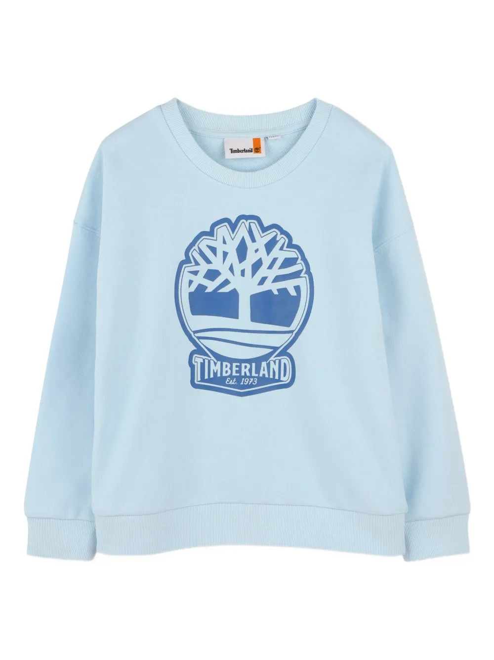 Timberland Kids ロゴ スウェットシャツ - ブルー Timberland Kids ロゴ スウェットシャツ - ブルー