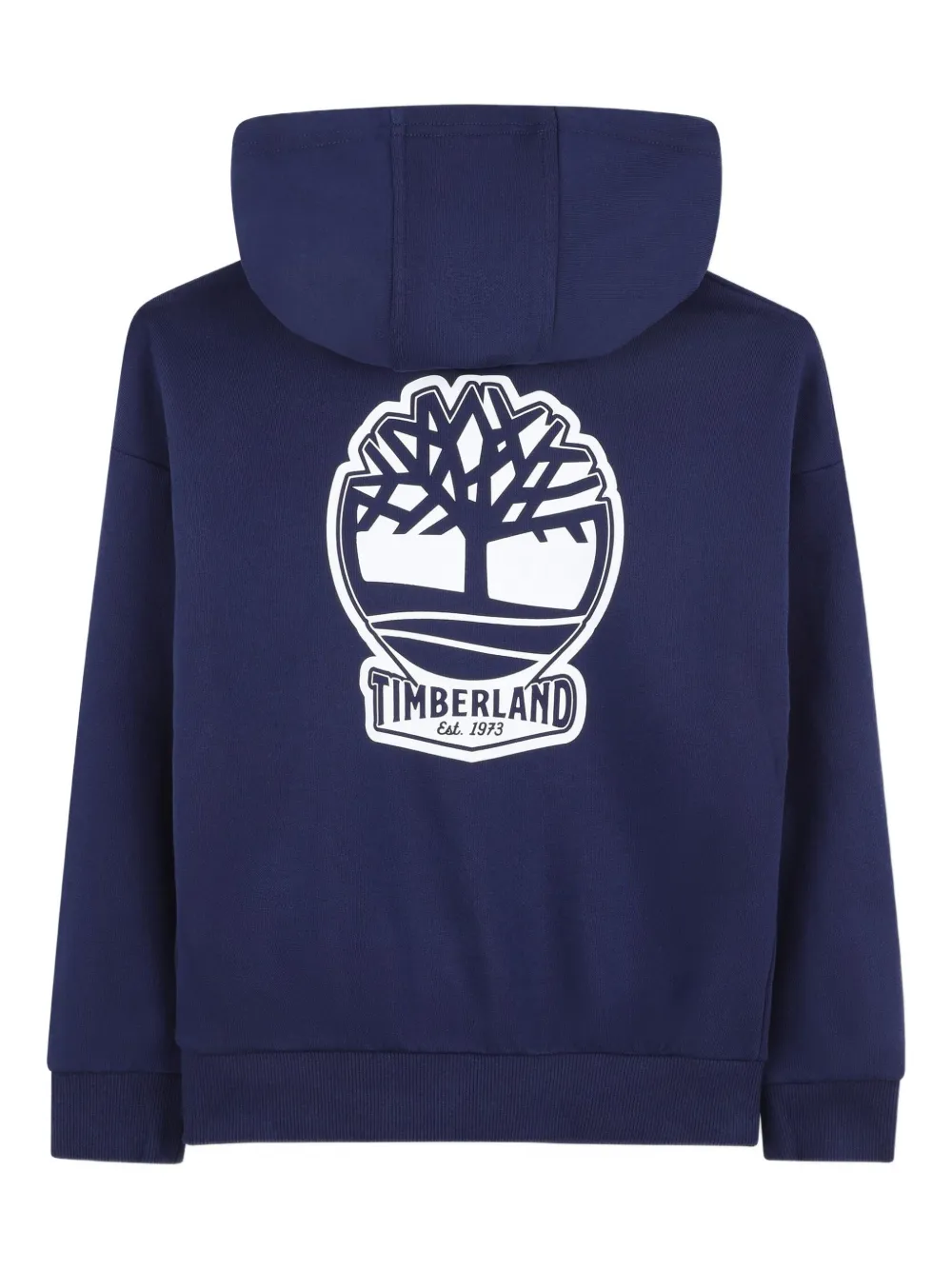 Timberland Kids Hoodie met logo Blauw