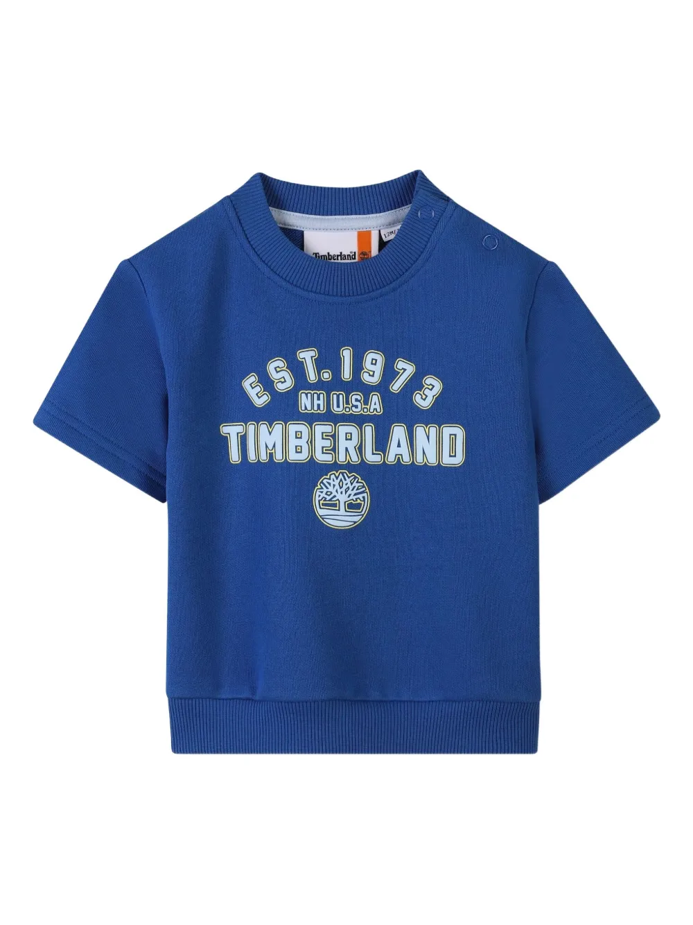 Timberland Kids logo-embroidered ribbed shorts set | Short Sets | Image 2