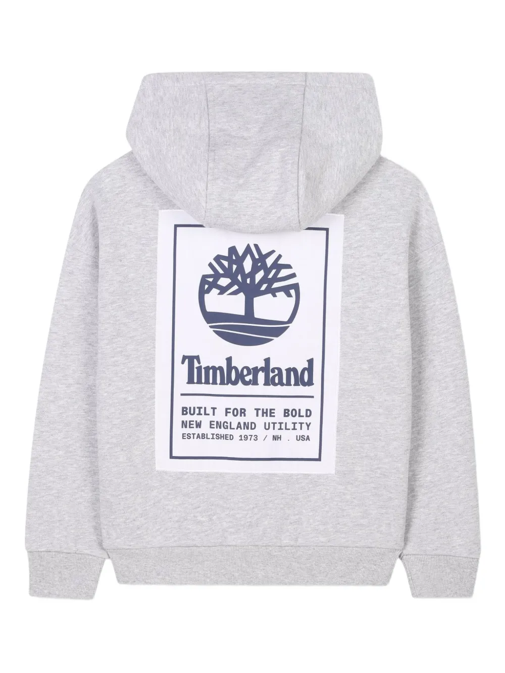 Timberland Kids Hoodie met rits Grijs