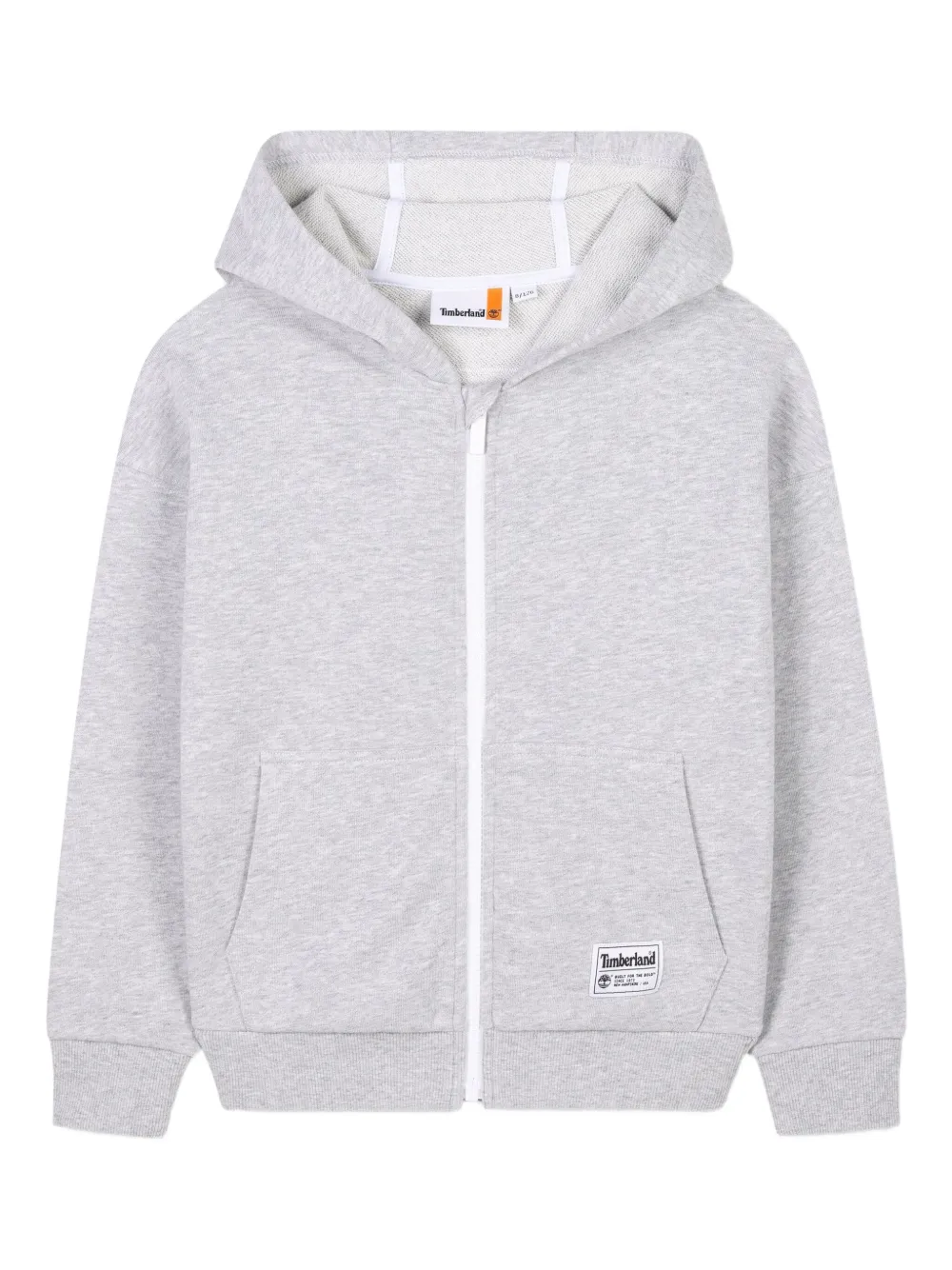 Timberland Kids zip-up hoodie - Grigio
