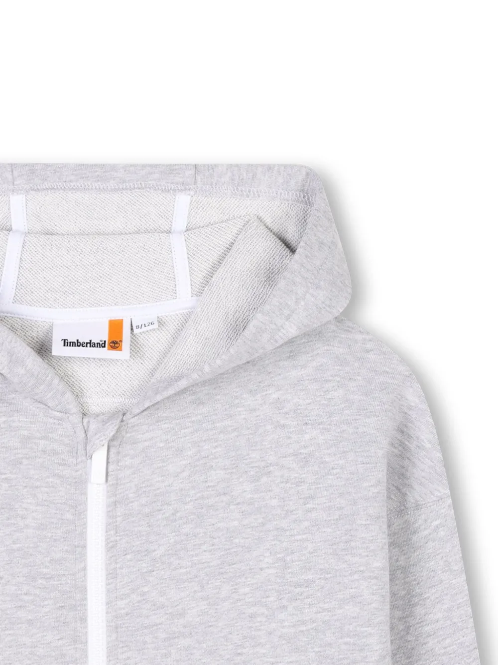 Timberland Kids Hoodie met rits Grijs