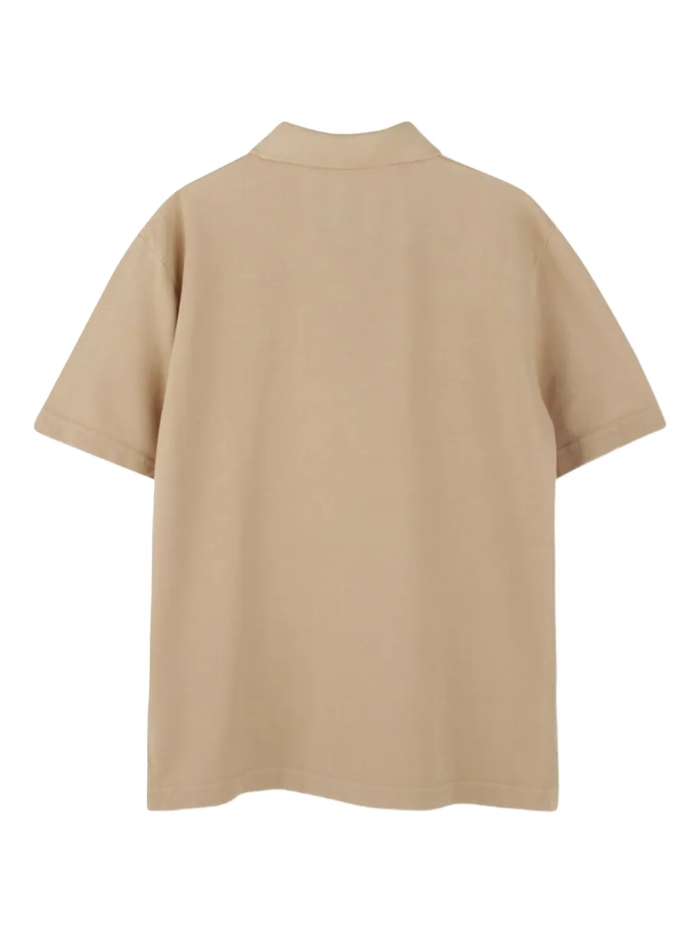 Timberland Embroidered Logo Polo Shirt In Brown