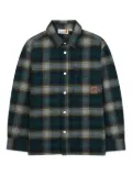 Timberland Kids plaid chest-pocket shirt - Green