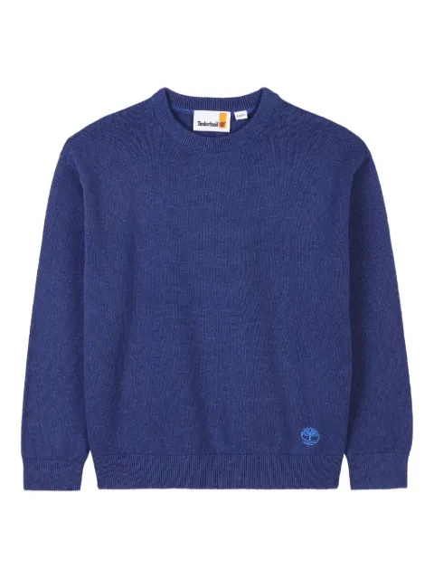 Timberland Kids crew-neck cotton sweater