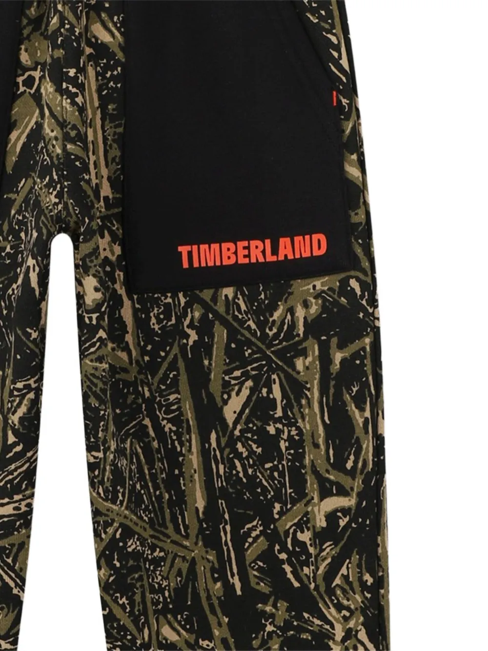 Timberland Camouflage-print Track Pants In Black