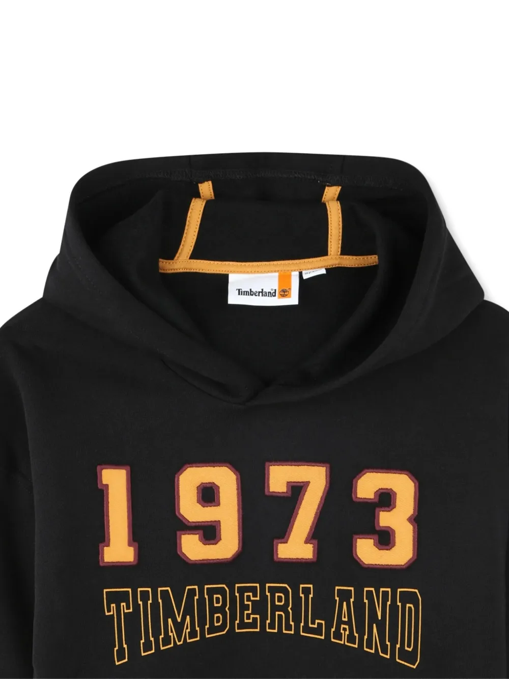 Timberland Kids Hoodie met logo Zwart