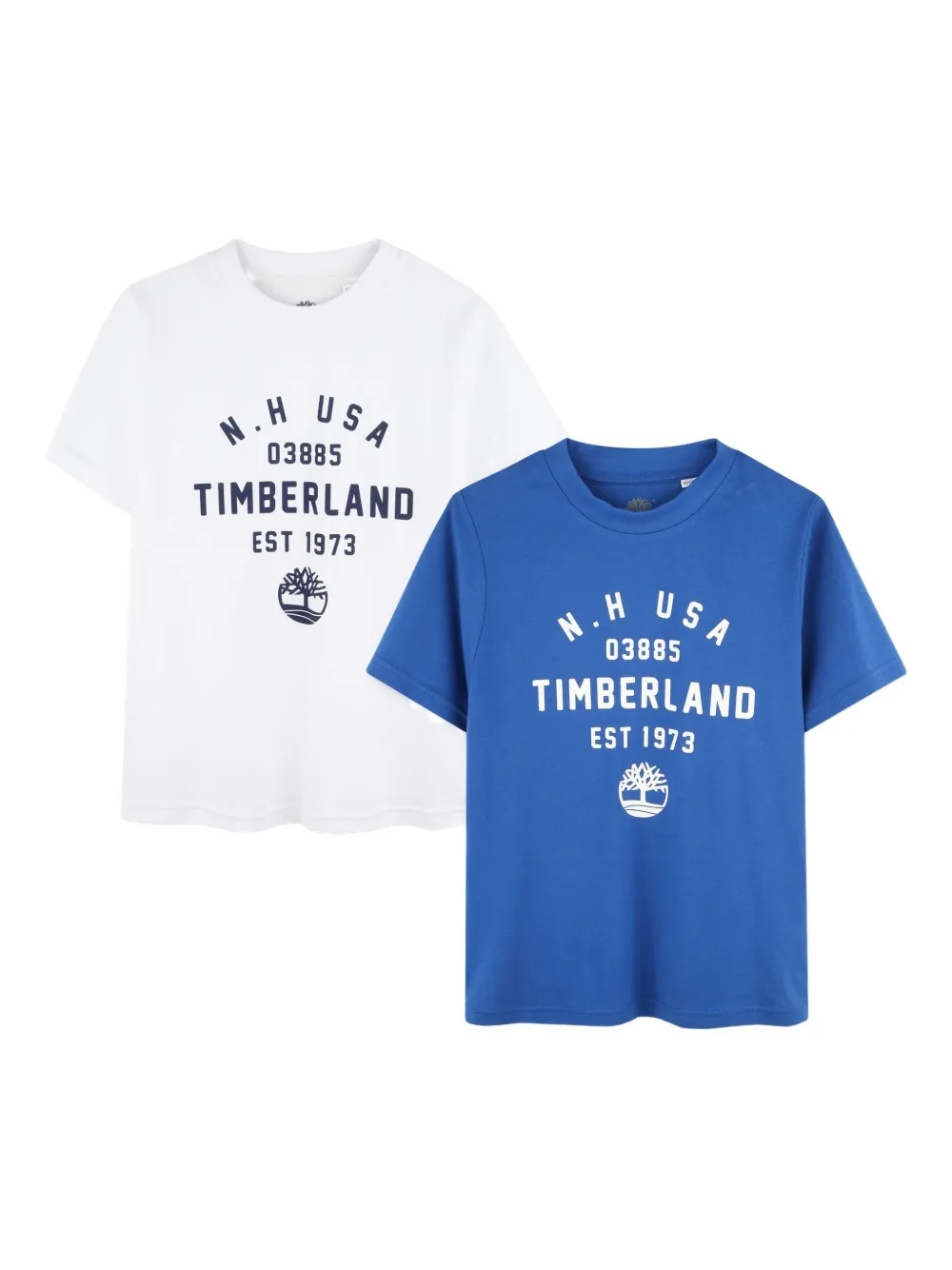 Timberland Kids コットン Tシャツ 2枚組 - ホワイト Timberland Kids コットン Tシャツ 2枚組 - ホワイト