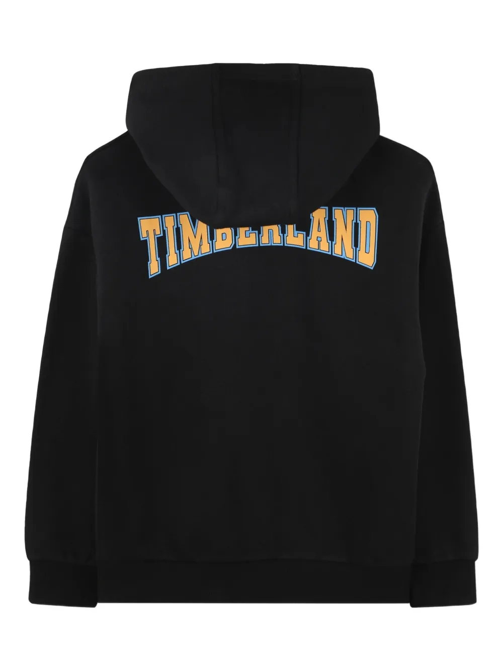 Timberland Kids Vest met geborduurd logo en capuchon Zwart