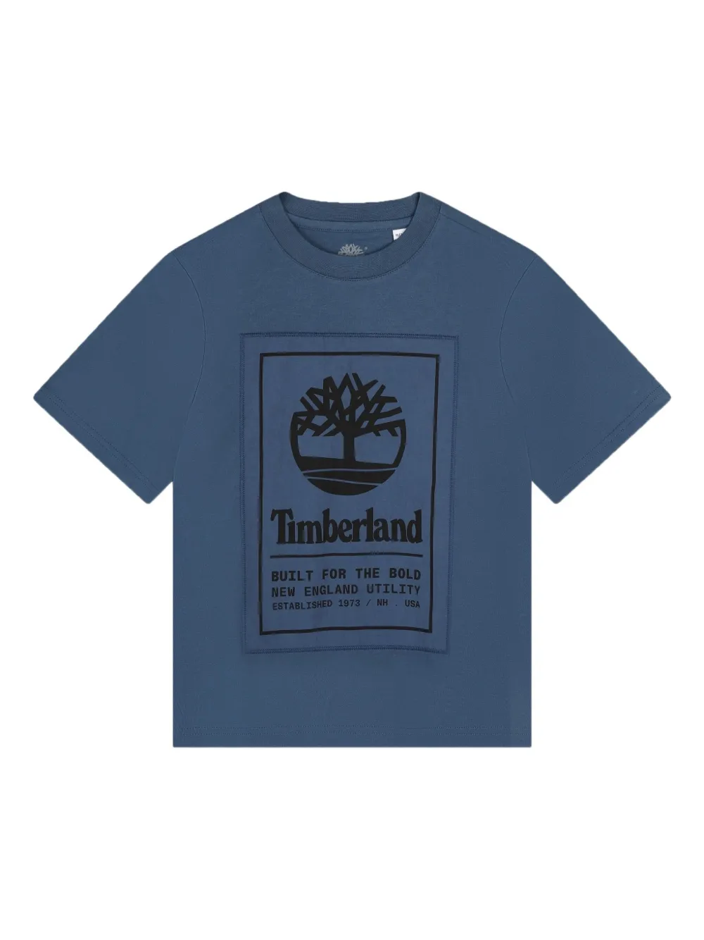 Timberland Logo-print T-shirt In Blue